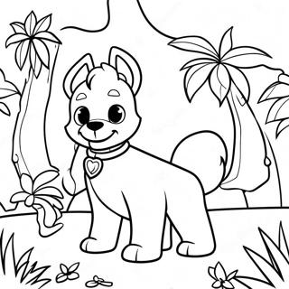 Omalovanka Animal Jam V Dzungli 132902-65322