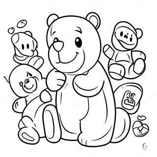 Omalovanka S Gumovymi Medvidky 132949-65347