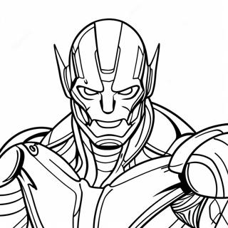 Ultron S Zaricimi Ocima Omalovanka 132978-65377