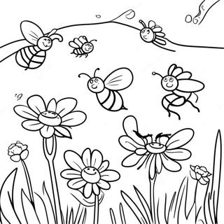 Bzucici Vcely Na Omalovance 133161 65523