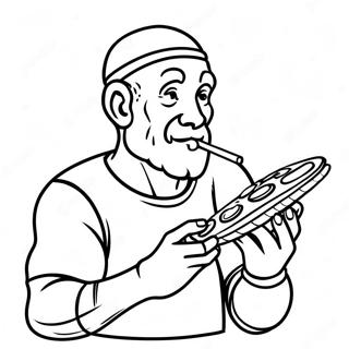 Michelangelo Ji Pizzu Na Omalovance 133186-65538