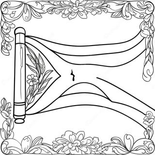 Podrobna Omalovanka Vlajky Kuby 133569-65831