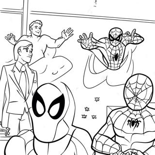 Omalovanka Spider Man A Pratele 134089 66240