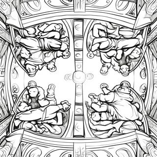 Omalovanka Detailniho Stropu Sixtinske Kaple 134365 66445