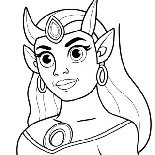 She Ra Omalovánky