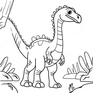 Omalovanka Therizinosaurus 134621-66642