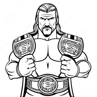 Omalovanka Triple H Drziciho Dva Pasy 134702 66713