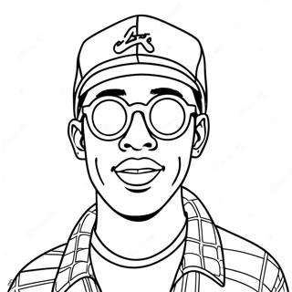 Omalovanka Tylera Tvurce S Jasnymi Slunecnimi Brylemi 134752-66749