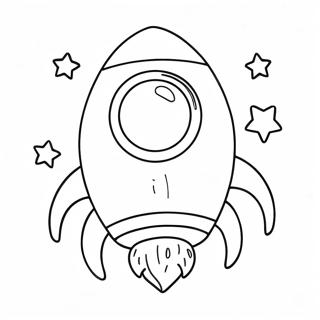 Omalovanka S Roztomilou Raketou A Hvezdami 135061 66993