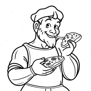 Michelangelo Ji Pizzu Omalovanka 135547-67377