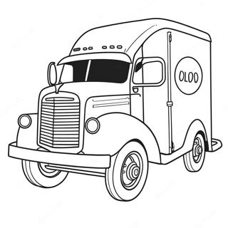 Omalovanka Retro Dodavkoveho Auta 135676 67480
