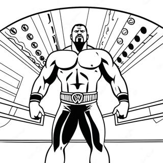 Omalovanka Vstupu Superhvezdy Wwe 135726-67515