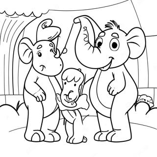 Horton A Kdo Omalovanka 135904-67652