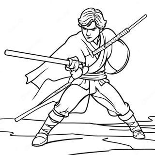 Omalovanka Anakin Skywalker V Bitve 136259-67928