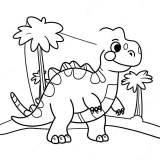 Omalovanka Dinosauru Na Valentyna 136359-68002