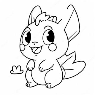 Chibi Pokémon Omalovánky