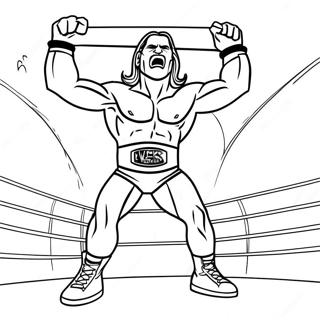 Omalovanka Zapasu O Titul Wwe 136952-68613