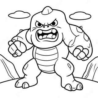 Nastvany Onix Kamenny Monster Omalovanka 137210-68819