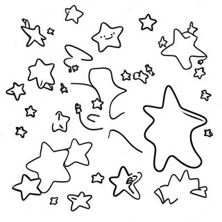 Trpytici Se Hvezdy Na Nocni Obloze Omalovanka 137415 68982