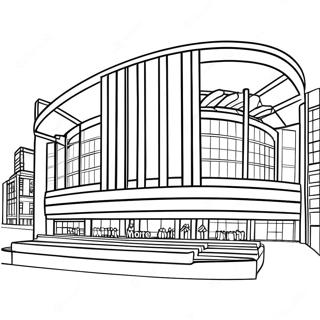 Omalovanka S Scenou Stadionu Mets 137493-69046