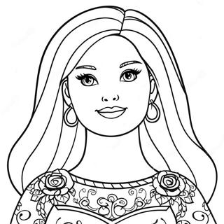 Omalovanka Panenky Barbie 137746-69232