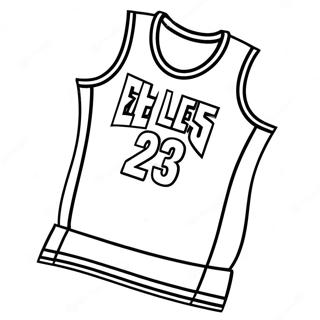 Retro Omalovanka Dresu Nba 138287-69658