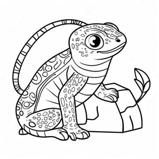 Omalovanka S Leopardim Gekonem 138362-69712