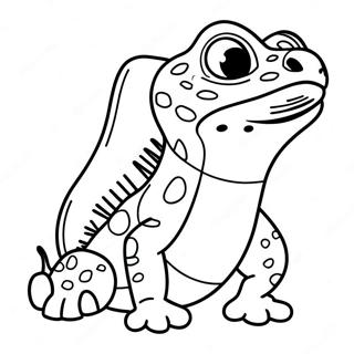 Kresleny Leopardi Gekon Omalovanka 138365 69722