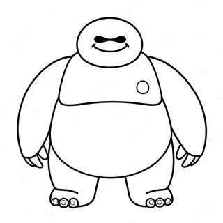 Baymax Omalovánky