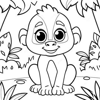 Vzrusujici Dobrodruzstvi V Dzungli Zooby Omalovanka 138466 69799