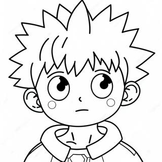 Omalovanka Killua V Akci 138592-69894