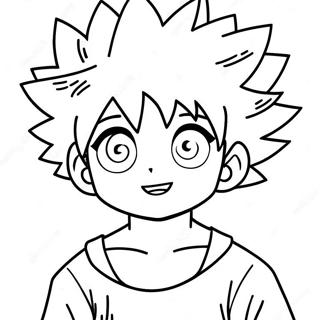 Omalovanka Killua Se Usmiva 138594-69903