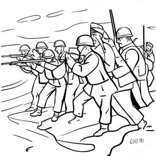 Omalovanka Vojaku Dne D V Akci 139155 70335