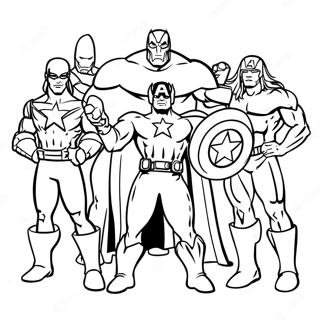 Omalovanka Avengers V Prazdninovych Kostymech 139463-70577