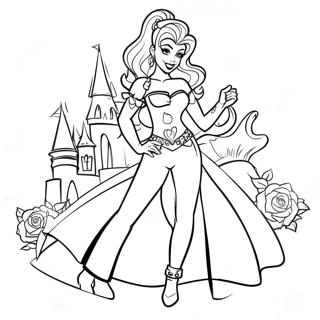 Punk Disney Princezna Omalovanka 139665-70732