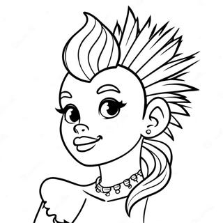 Punk Disney Princezna Omalovánky