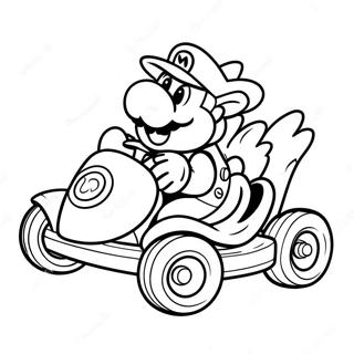 Omalovanka Mario Kart Bowser V Kartu 14620-3189