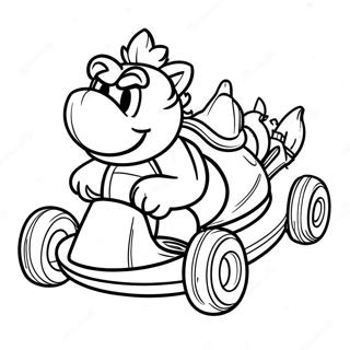 Omalovanka Mario Kart Bowser V Kartu 14620-3190