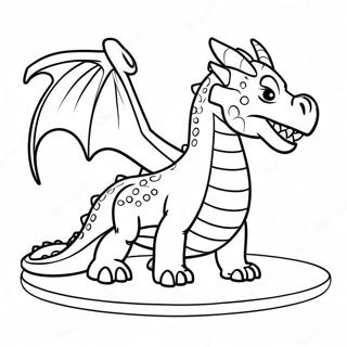 Omalovanka Areny Pro Trenink Draku 15352-3361