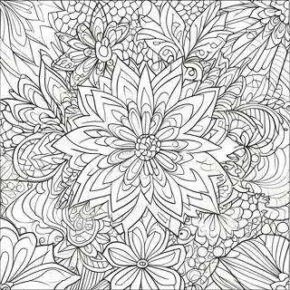 Narocny Vzor Snehove Vlocky Omalovanka 16167 3538