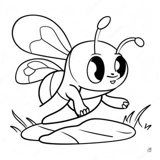 Rozzlobena Vcelka Se Zihadlem Omalovanka 16358 3581