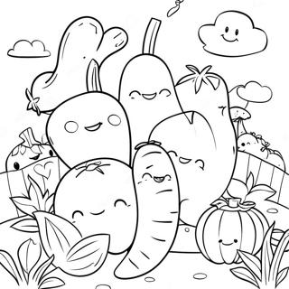 Podivna Zeleninova Zahrada Omalovanka 16457-3601