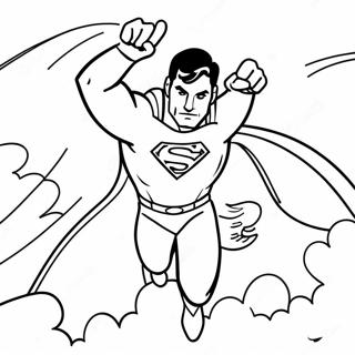 Superman Letajici Vysoko Omalovanka 17337-3787