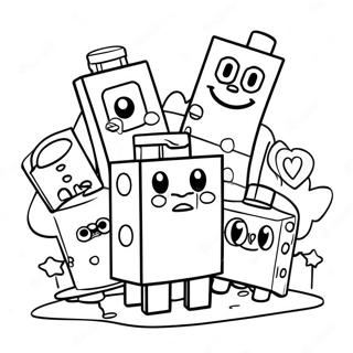Zabavne Dobrodruzstvi Numberblocks Omalovanka 17529-3831