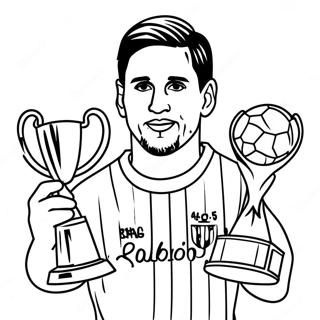 Lionel Messi S Trofeji Omalovanka 18718-4090