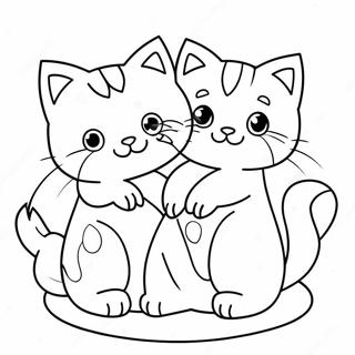 Roztomile Kotatka Hrajici Si Omalovanka 18996-4148