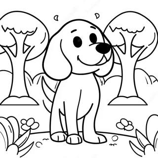 Stastny Beagle V Parku Omalovanka 1902 1701