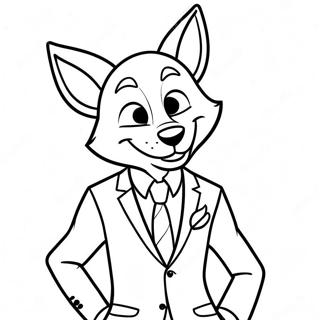 Omalovanka S Nickem Wildem V Obleku 20840-4559