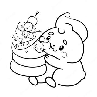 Pompompurin Ji Lahodny Dort Omalovanka 21692-4730