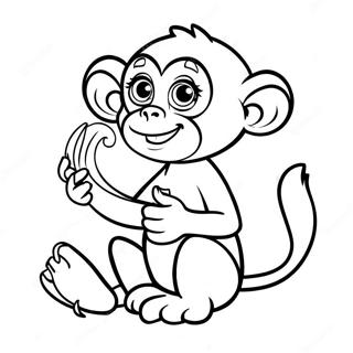 Vtipna Opice Ji Banan Omalovanka 22145 4832